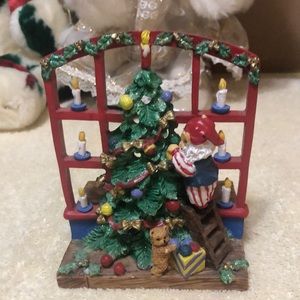 Gift Innovations Christmas Treasure Collection Votive Holder Standing 5" Tree